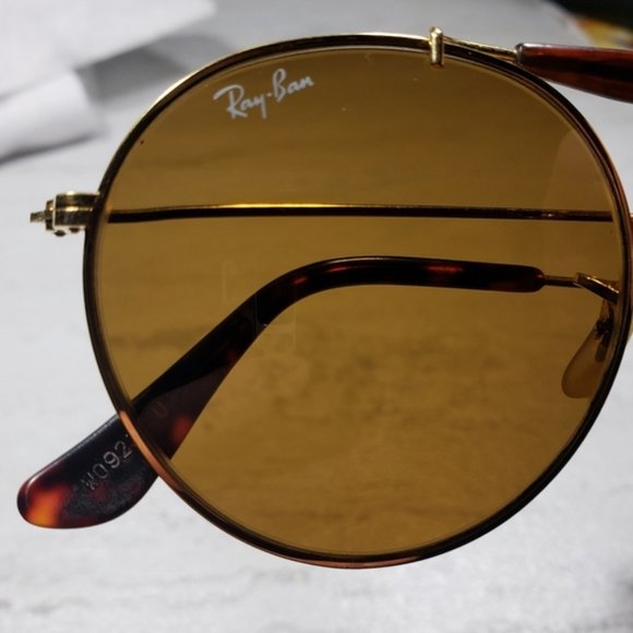 Ray-Ban B&L Vintage Outdoorsman Round Sunglasses - Picture 6 of 16